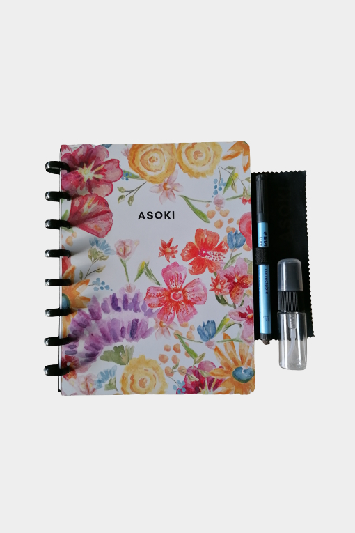 Asoki Planner cover A5 floral